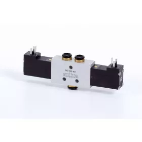   MD 533 461 - 12 DC. 5/3-as elektromos vezérlésű szelep, középállásban nyitott - pif 6mm