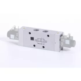   MEH 520 101. 5/2-es elektromos vezérlésű, külső segédlevegős működtetésű szelep, bistabil - G3/8"