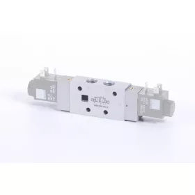   MEH 520 701 G. 5/2-es elektromos vezérlésű - G-széria - külső segédlevegős működtetésű szelep - bistabil - G1/4"