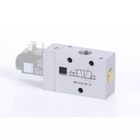   MH 310 101 G. 3/2-es elektromos vezérlésű szelep, G-széria, monostabil - alaphelyzetben zárt - G3/8"