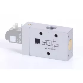   MH 310 121 G. 3/2-es elektromos vezérlésű szelep, G-széria, monostabil - alaphelyzetben zárt - G1/2"
