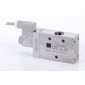  MH 310 121 VES EX M. 3/2-es elektromos vezérlésű szelep, monostabil - alaphelyzetben zárt - G1/2" - INOX