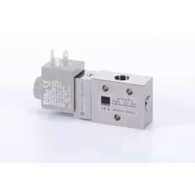   MH 310 701 VES EX IA. 3/2-es elektromos vezérlésű szelep, monostabil - alaphelyzetben zárt - G1/4"- INOX, ATEX