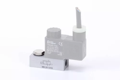 MH 311 013 EX M. 3/2-es elektromos, direkt vezérlésű szelep - alaphelyzetben zárt - G1/8" - ATEX