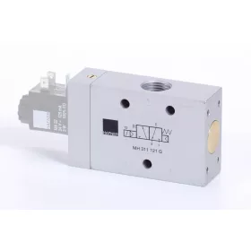   MH 311 121 G. 3/2-es elektromos vezérlésű szelep, G-széria, monostabil - alaphelyzetben zárt - G1/2"