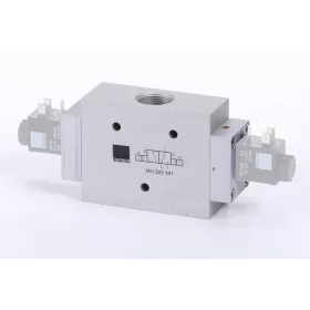   MH 320 181. 3/2-es elektromos vezérlésű szelep, bistabil - G3/4"
