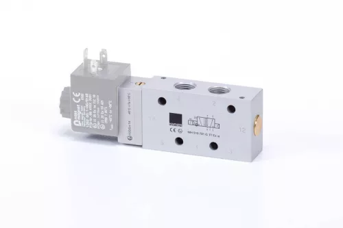 MH 510 701 G TT EX IA. 5/2-es elektromos vezérlésű szelep, G-széria, monostabil - G1/4" - hidegálló - ATEX