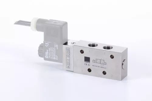 MH 510 701 VES EX M. 5/2-es elektromos vezérlésű szelep, monostabil - G1/4" - INOX, ATEX