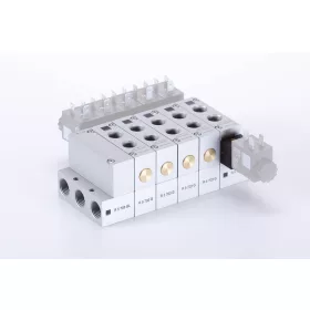  MH 510 703 ALU. 5/2-es elektromos vezérlésű alaplapos szelep, monostabil - G1/4"