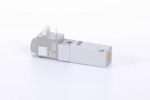 MH 511 304 ALU. 5/2-es elektromos vezérlésű alaplapos szelep, monostabil - DN3