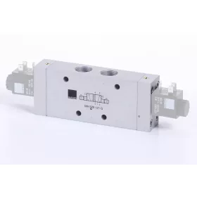   MH 520 121 G. 5/2-es elektromos vezérlésű szelep, G-széria, bistabil - G1/2"