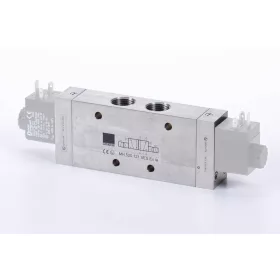   MH 520 121 VES EX IA. 5/2-es elektromos vezérlésű szelep, bistabil - G1/2" - INOX, ATEX
