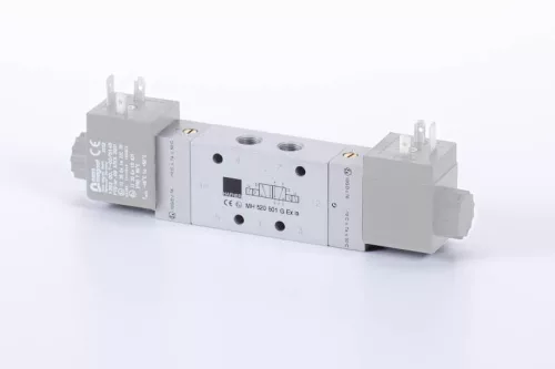 MH 520 501 G EX IA. 5/2-es elektromos vezérlésű szelep, G-széria, bistabil - G1/8" - ATEX
