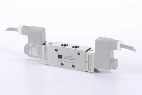 MH 520 701 VES EX M. 5/2-es elektromos vezérlésű szelep, bistabil - G1/4" - INOX, ATEX