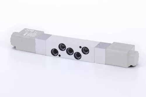 MH 520 704 ALU. 5/2-es elektromos vezérlésű alaplapos szelep, bistabil - DN7