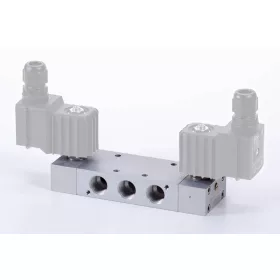   MH 531 121 EX E MB. 5/3-as elektromos vezérlésű szelep, középállásban zárt - G1/2" - ATEX