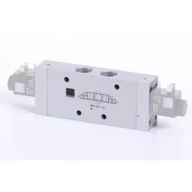   MH 531 121 TT. 5/3-as elektromos vezérlésű szelep, középállásban zárt - G1/2" - hidegálló