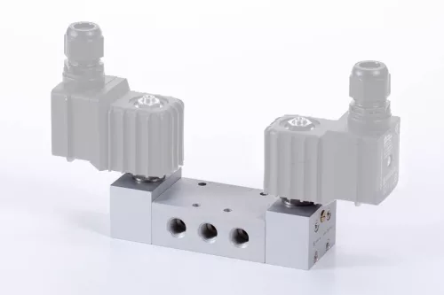 MH 531 701 G EX E MB. 5/3-as elektromos vezérlésű szelep, középállásban zárt - G1/4" - ATEX - G-széria