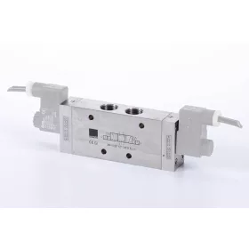   MH 532 121 VES EX M. 5/3-as elektromos vezérlésű szelep, középállásban leszellőztetett - G1/2" - INOX, ATEX