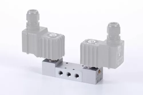 MH 532 501 G EX E MB. 5/3-as elektromos vezérlésű szelep, középállásban leszellőztetett - G1/8" - ATEX - G-széria