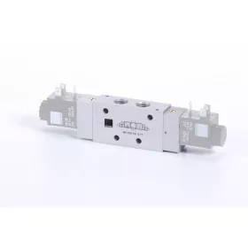   MH 532 701 G TT. 5/3-as elektromos vezérlésű szelep, G-széria, középállásban leszellőztetett - G1/4" - hidegálló