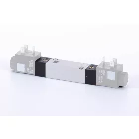   MH 533 504 TT. 5/3-as elektromos vezérlésű alaplapos szelep, középállásban nyitott - DN5 - hidegálló
