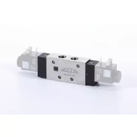   MH 533 701 KES. 5/3-as elektromos vezérlésű szelep, középállásban nyitott - G1/4" - INOX