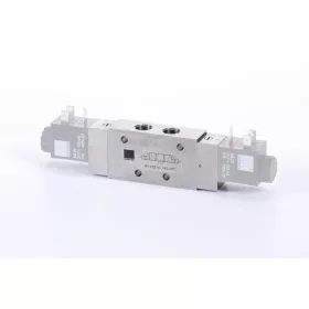   MH 533 701 NPT VES. 5/3-as elektromos vezérlésű szelep, középállásban nyitott - NPT1/4" - INOX