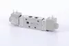 MH 533 701 VES EX IA. 5/3-as elektromos vezérlésű szelep, középállásban nyitott - G1/4" - INOX, ATEX