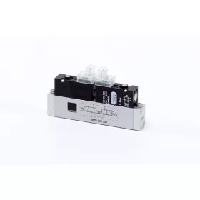  MMD 233 304 - 24 DC. Dupla 3/2-es elektromos vezérlésű alaplapos szelep, monostabil - NO - DN3