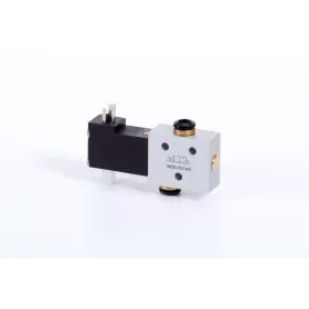   MOD 310 461 - 6 DC. 3/2-es elektromos vezérlésű szelep, monostabil - alaphelyzetben nyitott - pif 6mm