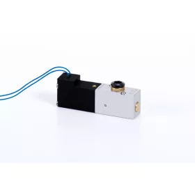   MOD 310 463 - 12 DC L. 3/2-es elektromos vezérlésű alaplapos szelep, monostabil - alaphelyzetben nyitott - pif 6mm