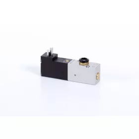   MOD 310 463 - 6 DC. 3/2-es elektromos vezérlésű alaplapos szelep, monostabil - alaphelyzetben nyitott - pif 6mm