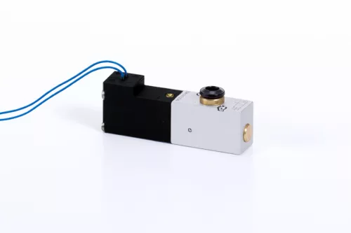MOD 310 463 - 6 DC L. 3/2-es elektromos vezérlésű alaplapos szelep, monostabil - alaphelyzetben nyitott - pif 6mm