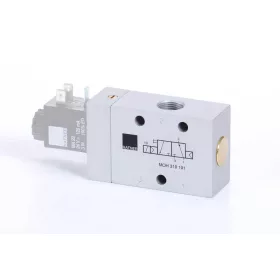   MOH 310 101. 3/2-es elektromos vezérlésű szelep, monostabil - alaphelyzetben nyitott - G3/8"