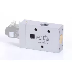   MOH 310 121 G. 3/2-es elektromos vezérlésű szelep, G-széria, monostabil - alaphelyzetben nyitott - G1/2"