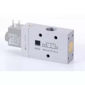   MOH 310 121 G EX IA. 3/2-es elektromos vezérlésű szelep, G-széria, monostabil - alaphelyzetben nyitott - G1/2" - ATEX