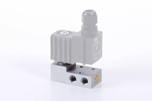 MOH 310 701 G EX E MB. 3/2-es elektromos vezérlésű szelep, G-széria, monostabil - alaphelyzetben nyitott - G1/4" - ATEX
