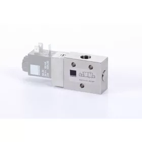   MOH 310 701 NPT VES. 3/2-es elektromos vezérlésű szelep, monostabil - alaphelyzetben nyitott - NPT1/4" - INOX