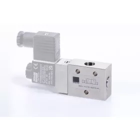   MOH 310 701 VES EX EC. 3/2-es elektromos vezérlésű szelep, monostabil - alaphelyzetben nyitott - G1/4" - INOX - ATEX