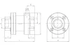 PGV-731-B77-6/4BP. 2/2-es pneumatikus vezérlésű GAMMA szelep - NBR, INOX