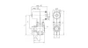 PKV-134-A12-1/2H. 2/2-es pneumatikus vezérlésű SIGMA szelep - G1/2" - HNBR