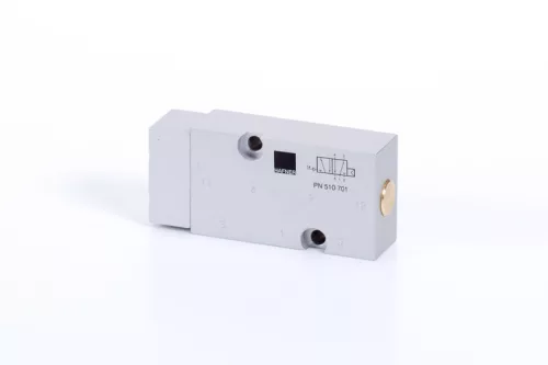 PN 510 701. 5/2-es pneumatikus vezérlésű NAMUR szelep, monostabil - G1/4"