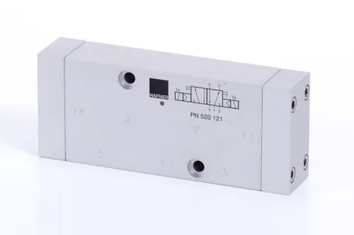 PN 520 121. 5/2-es pneumatikus vezérlésű NAMUR szelep, bistabil - G1/2"
