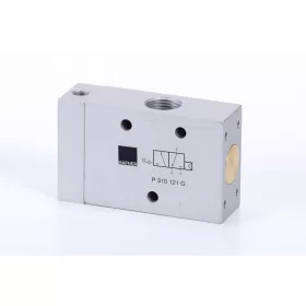   P 310 121 G. 3/2-es pneumatikus vezérlésű szelep, G-széria, monostabil - G1/2"
