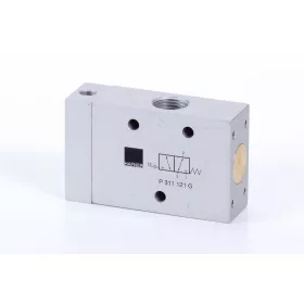   P 311 121 G. 3/2-es pneumatikus vezérlésű szelep, G-széria, monostabil - G1/2"