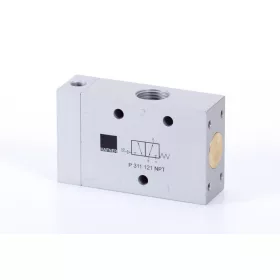   P 311 121 NPT. 3/2-es pneumatikus vezérlésű szelep, monostabil - NPT1/2"