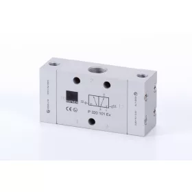   P 320 101 EX. 3/2-es pneumatikus vezérlésű szelep, bistabil - G3/8" - ATEX