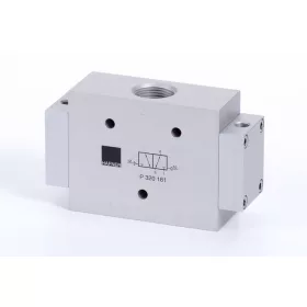   P 320 181. 3/2-es pneumatikus vezérlésű szelep, bistabil - G3/4"