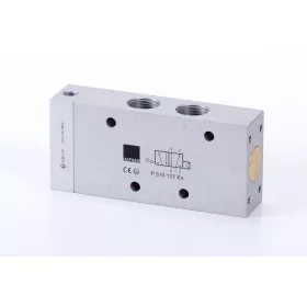   P 510 121 EX. 5/2-es pneumatikus vezérlésű szelep, monostabil - G1/2" - ATEX